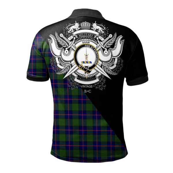 Shaw Modern Clan - Military Polo Shirt on Sale - Image 2
