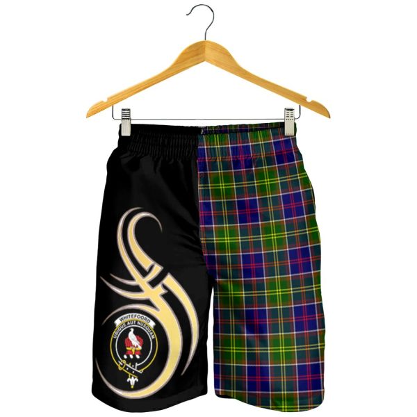 Whitefoord Modern Tartan Crest Men s Short PM8 Online now - Image 2