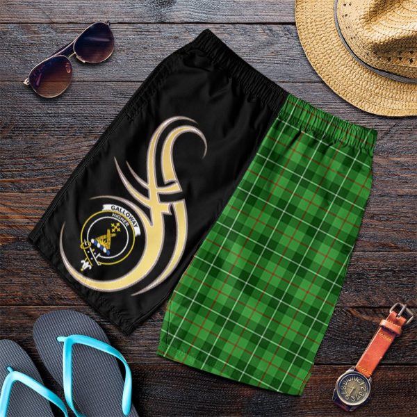 Galloway Tartan Crest Men s Short PM8 Sale - Image 4