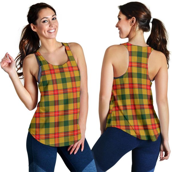 Baxter Tartan Women Racerback Tank Top Discount