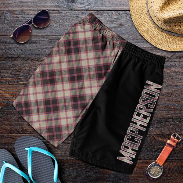 MacPherson Hunting Ancient Tartan Crest Men s Short - Cross Style on Sale