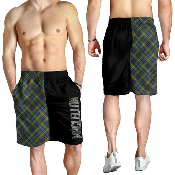 MacLellan Ancient Tartan Crest Men s Short - Cross Style on Sale - Image 2