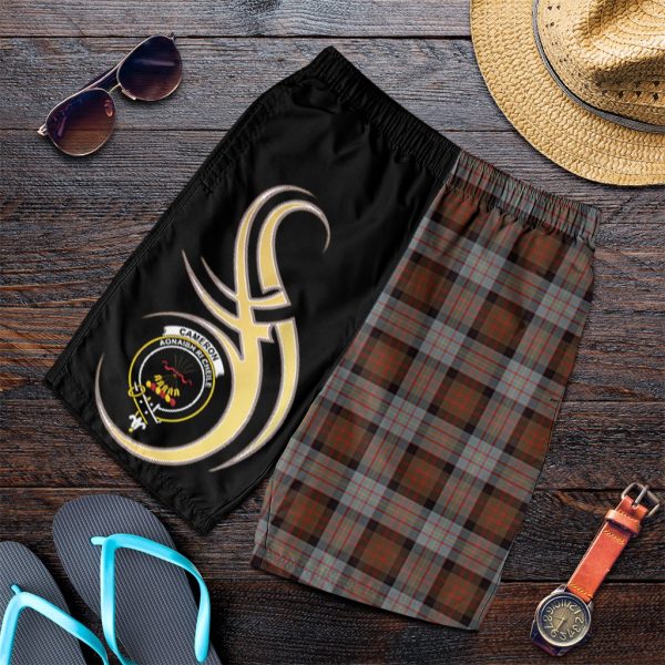 Cameron of Erracht Weathered Tartan Crest Men s Short PM8 Online now - Image 4