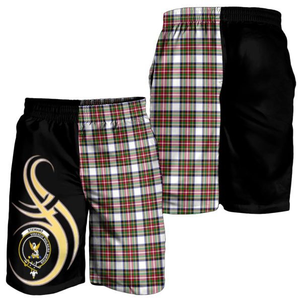 Stewart Dress Modern Tartan Crest Men s Short PM8 Discount - Image 3