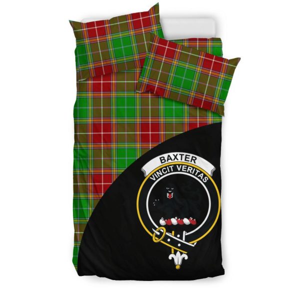 Baxter Modern Tartan Crest Wave Style Bedding Set For Cheap - Image 2