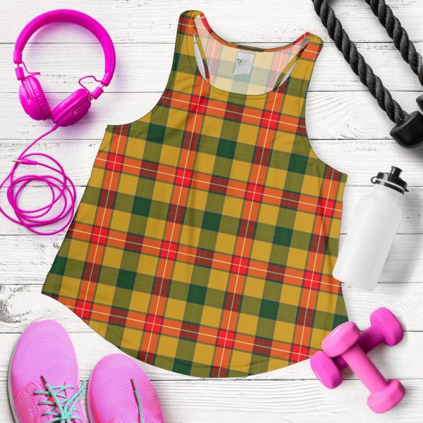 Baxter Tartan Women Racerback Tank Top Discount - Image 5