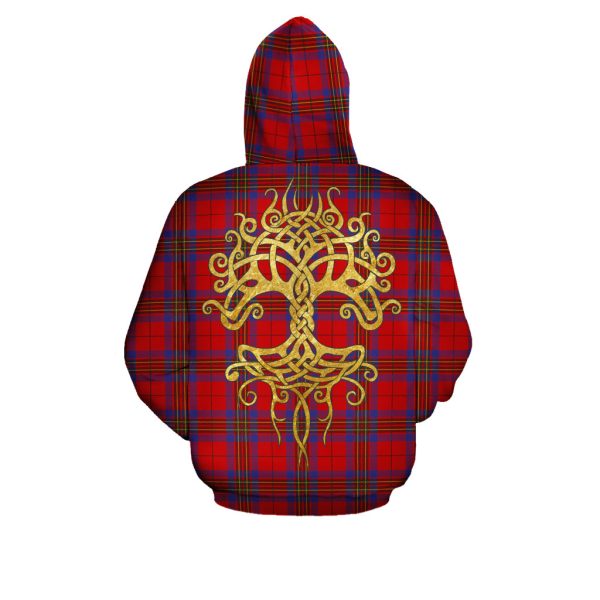 Leslie Modern Tartan Hoodie - Tree Of Life Sale - Image 3