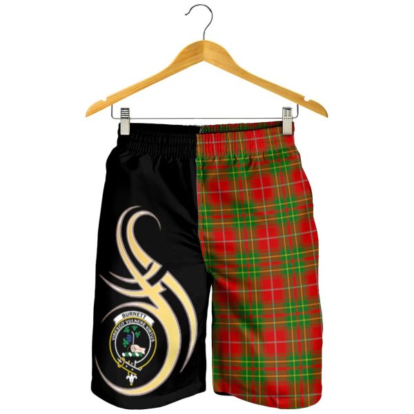 Burnett Ancient Tartan Crest Men s Short PM8 Cheap - Image 2