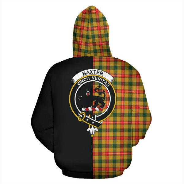 Baxter Tartan Crest Zipper Hoodie - Half Of Me Style For Cheap - Image 3