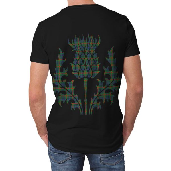 Aiton Family Tartan Crest Lion Style T-shirt Hot on Sale - Image 4