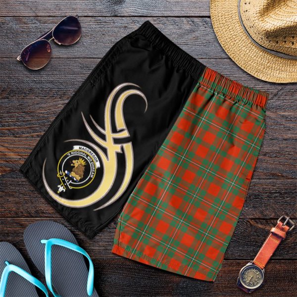 MacGregor Ancient Tartan Crest Men s Short PM8 Hot on Sale - Image 4
