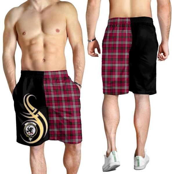 Little Tartan Crest Men s Short PM8 For Discount