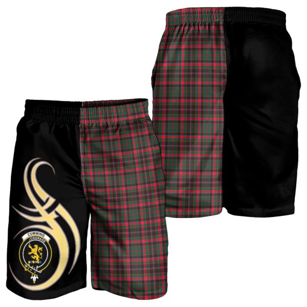 Cumming Hunting Modern Tartan Crest Men s Short PM8 For Cheap - Image 3