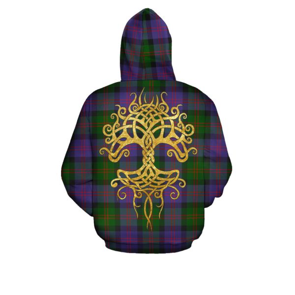 Blair Modern Tartan Hoodie - Tree Of Life For Cheap - Image 3
