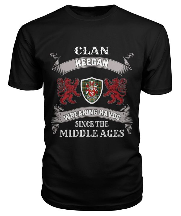 Keegan Family Tartan 2D T-Shirt Supply