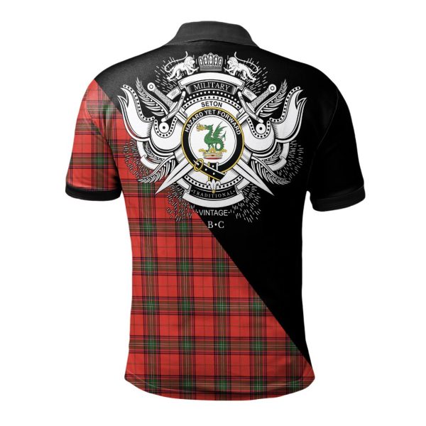 Seton Modern Clan - Military Polo Shirt Sale - Image 2
