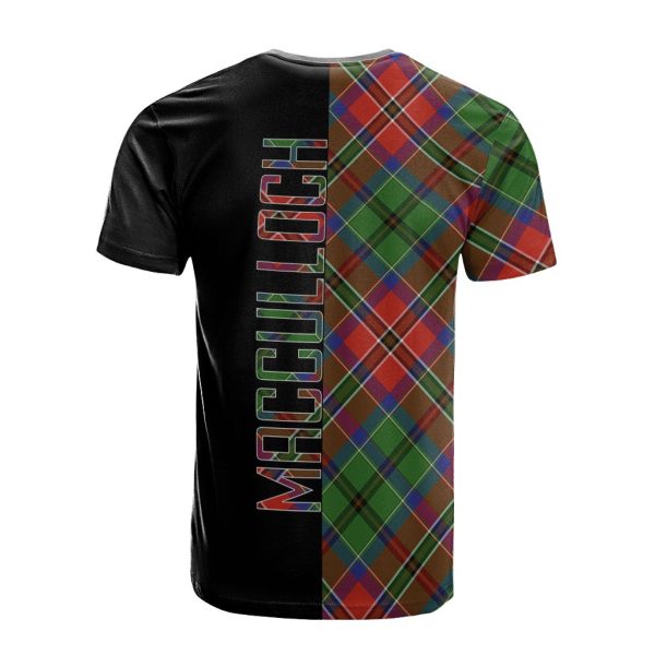 MacCulloch Tartan T-Shirt Half of Me - Cross Style For Discount - Image 2