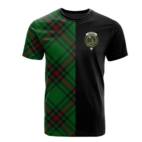 Kinloch Tartan T-Shirt Half of Me - Cross Style Cheap