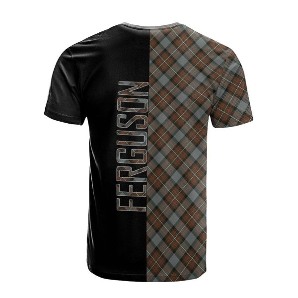 Ferguson Weathered Tartan T-Shirt Half of Me - Cross Style Online - Image 2