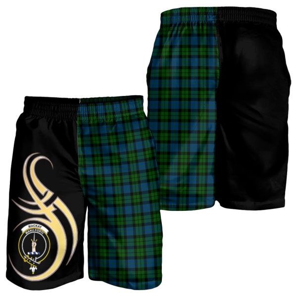 MacKay Modern Tartan Crest Men s Short PM8 Cheap - Image 3