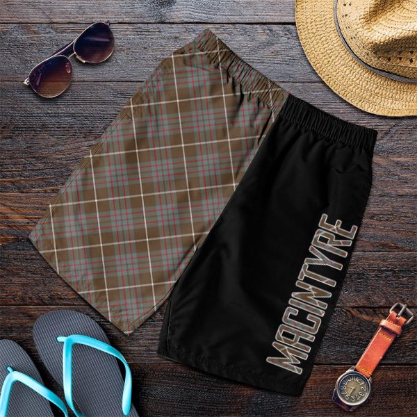 MacIntyre Hunting Weathered Tartan Crest Men s Short - Cross Style For Cheap
