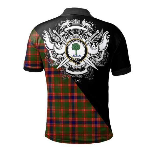 Kinninmont Clan - Military Polo Shirt Online now - Image 2
