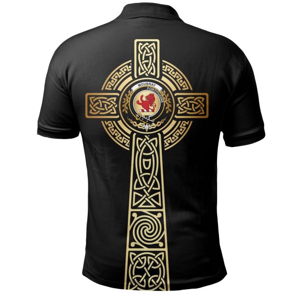 Moubray Clan Unisex Polo Shirt - Celtic Tree Of Life Fashion - Image 2