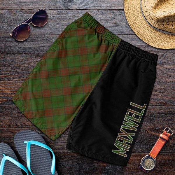Maxwell Hunting Tartan Crest Men s Short - Cross Style For Cheap