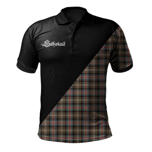 Sutherland Weathered Clan - Military Polo Shirt Online now