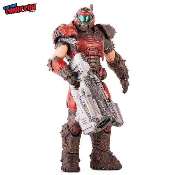DOOM Eternal - Doom Slayer ⅙ Scale Action Figure Mondo Crimson Variant Supply