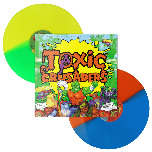 Toxic Crusaders - Original Television Soundtrack 2XLP Cheap