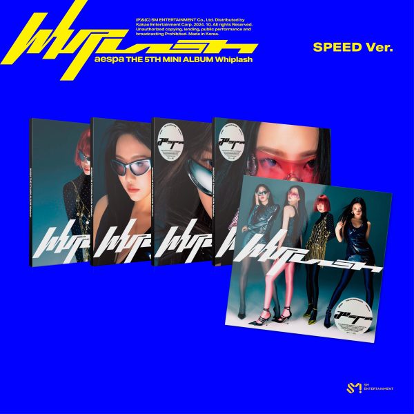[SET] aespa - 5th Mini Album [Whiplash] SPEED Ver. Cheap